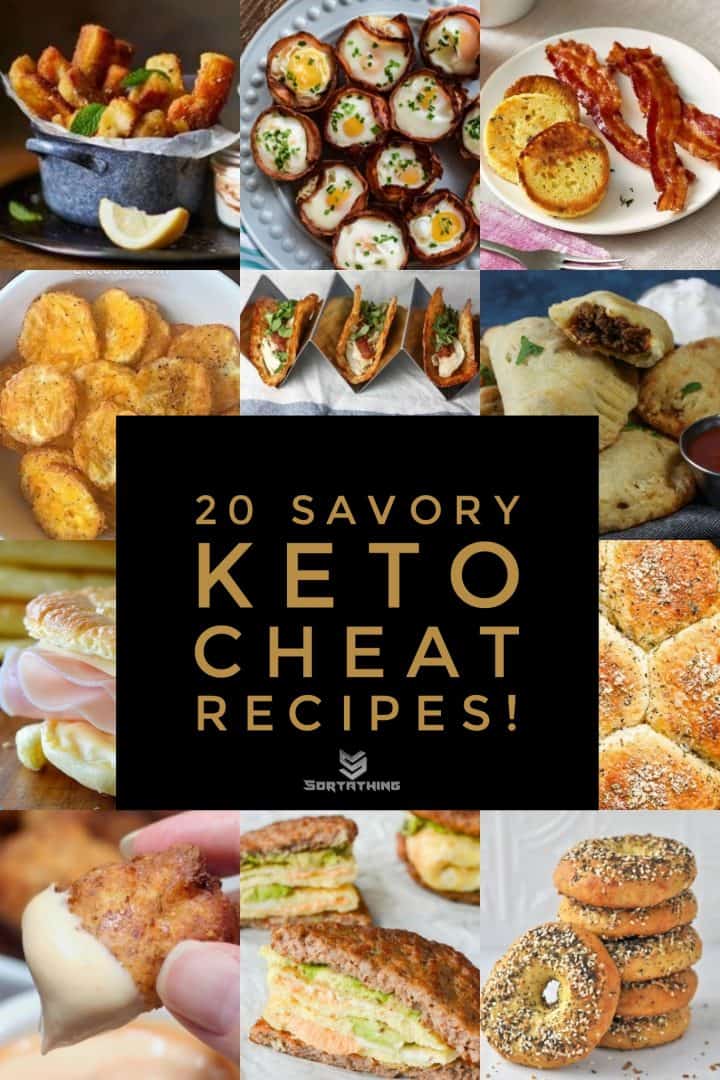 20 Savory Keto Cheat Recipes Display