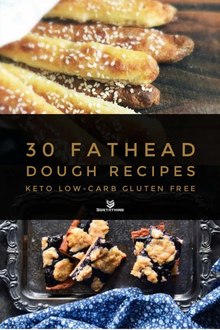 Fathead Breadsticks & Blueberry Cobbler