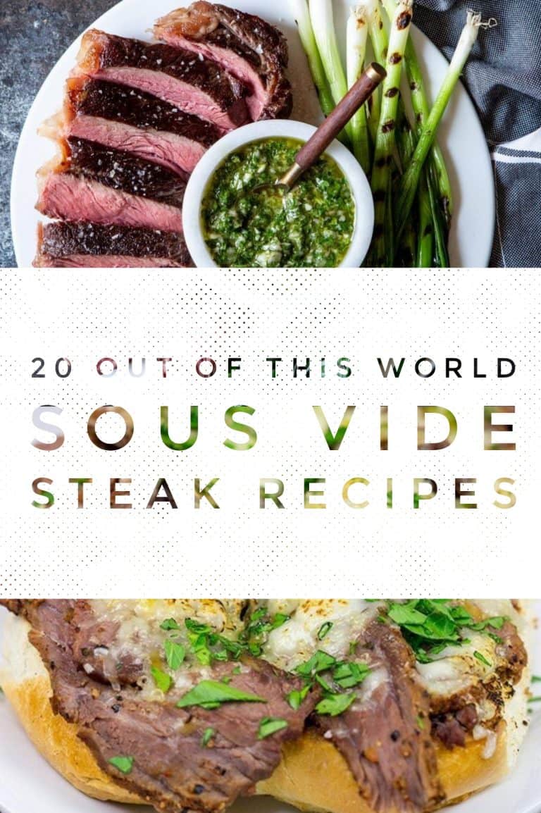Sous Vide Steak Chimichurri & Sous Vide Steak Sandwiches