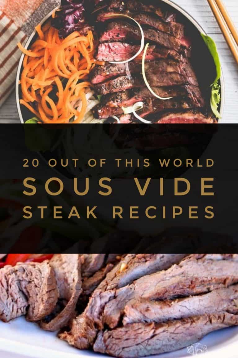 Spicy Teriyaki Sous Vide Skirt Steak Salad Bowls & Instant Pot Sous Vide Steak Fajitas