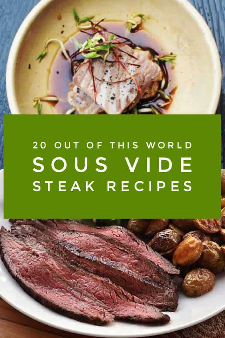 Wagyu Beef Sous Vide with Ponzu Sauce & Sous Vide Wagyu Flank Steak