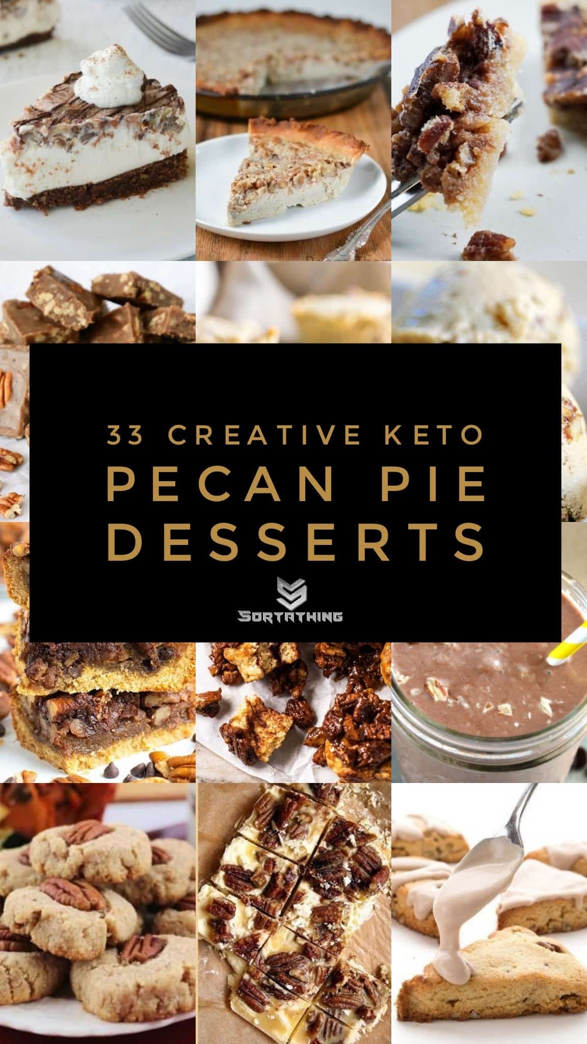 33 Creative Keto Pecan Pie Dessert Recipes