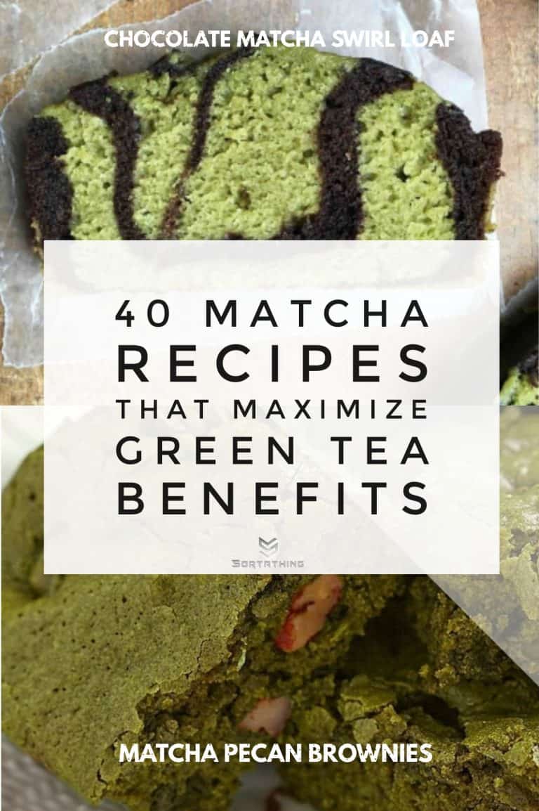 Chocolate Matcha Swirl Loaf & Matcha Pecan Brownies