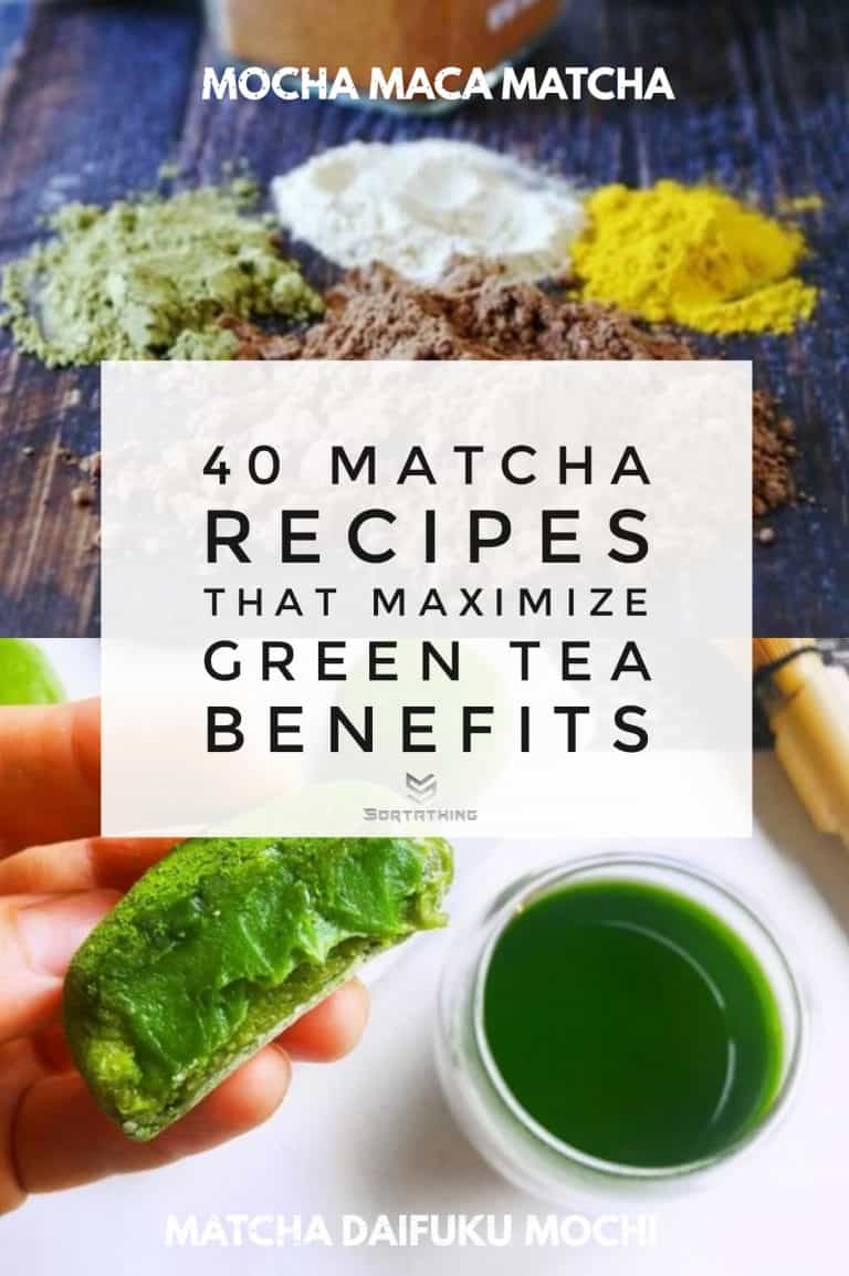 Mocha Maca Matcha & Paleo Matcha Daifuku Mochi