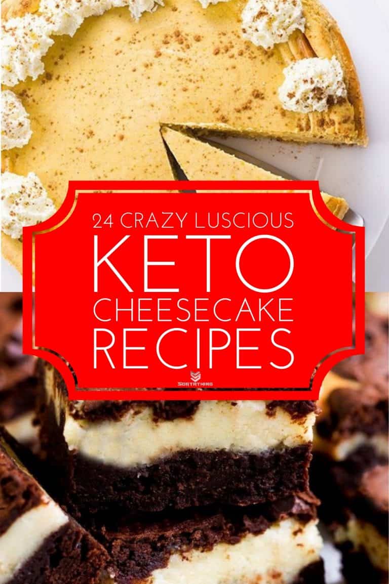 Low Carb Keto Pumpkin Cheesecake & Keto Cheesecake Stuffed Brownies