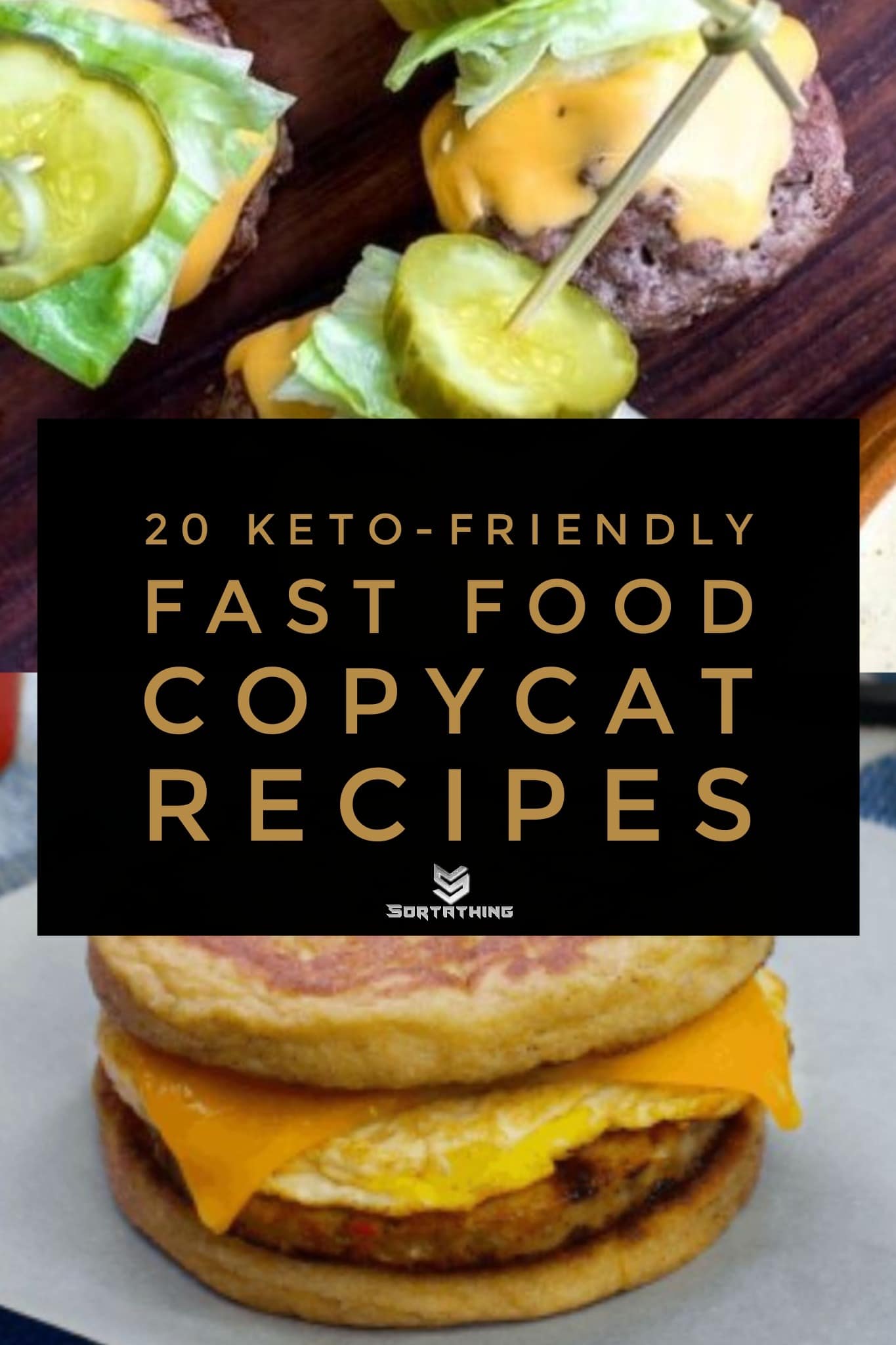 Keto Copycat Big Mac Bites & Sausage McGriddle