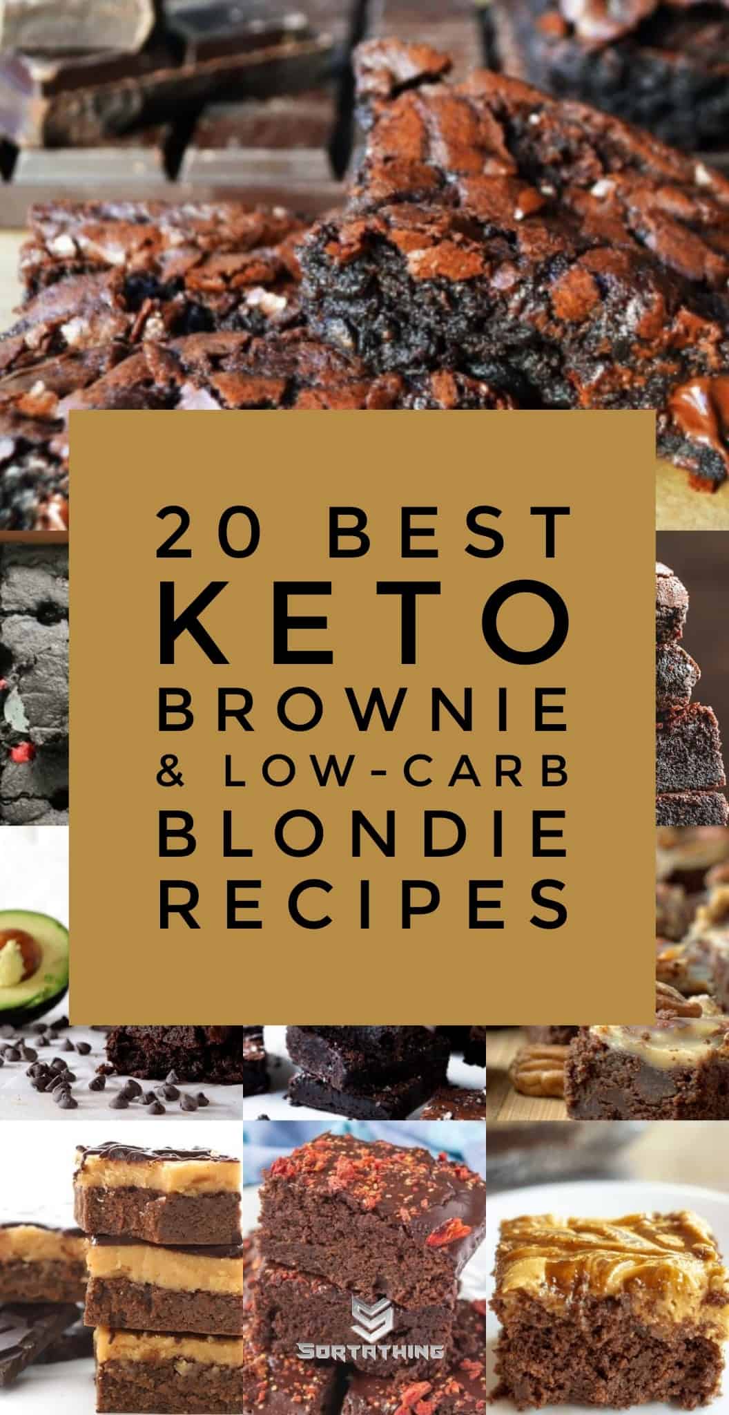 20 Best Keto Brownie & Low-Carb Blondie Recipes