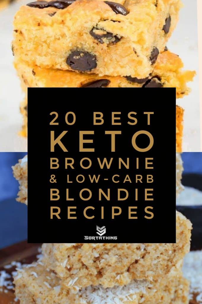 Keto-friendly Peanut Butter Blondies & Coconut Blondies
