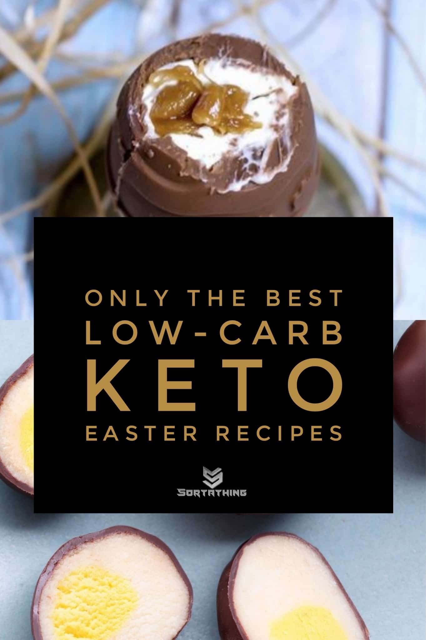Keto Peanut Salted Caramel and Paleo Creme Egg