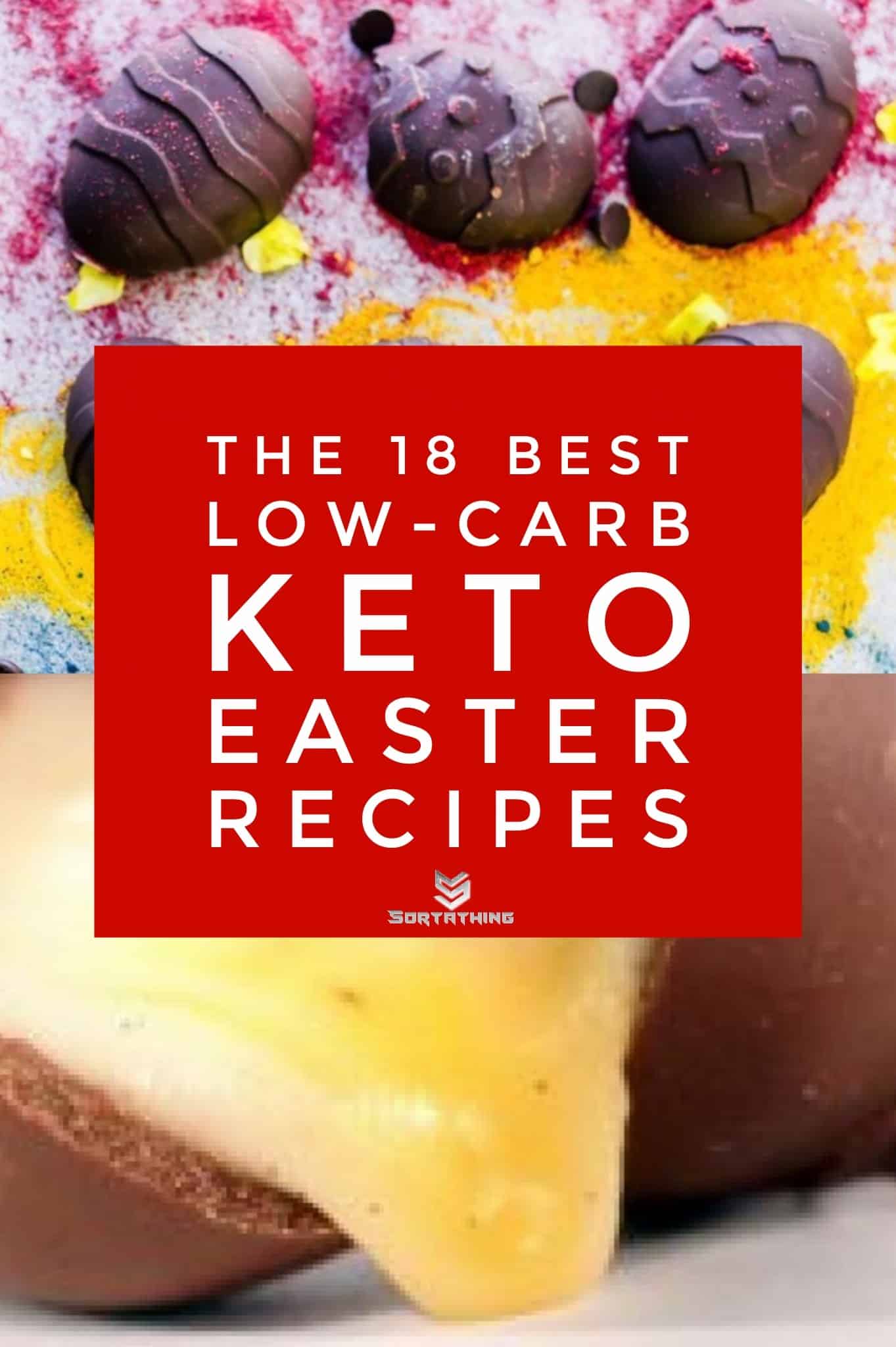 Coconut Butter Filled Dark Chocolate Easter Eggs & Keto Creme Eggs