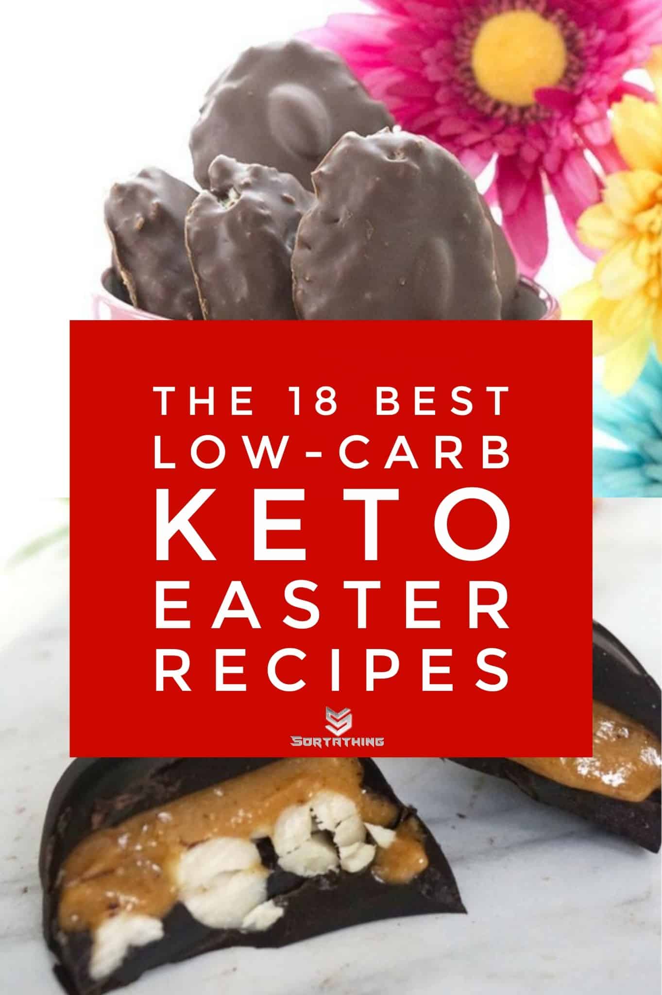 Almond Joy Easter Eggs & Peanut & Salted Caramel Vegan, Refined Sugar-Free Easter Eggs