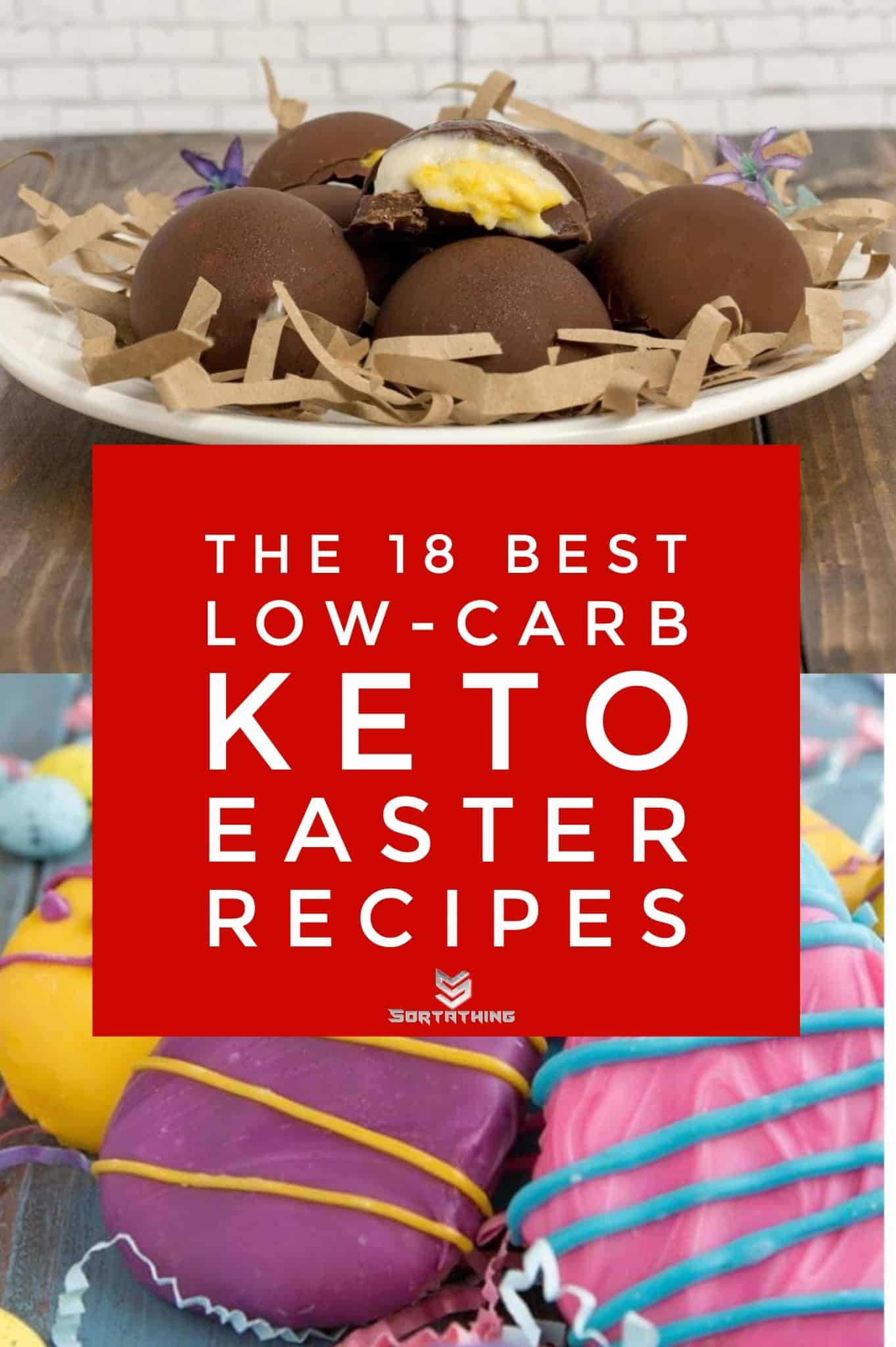 Easter Egg Ice Cream Truffles & Keto Easter Egg Fat Bombs 