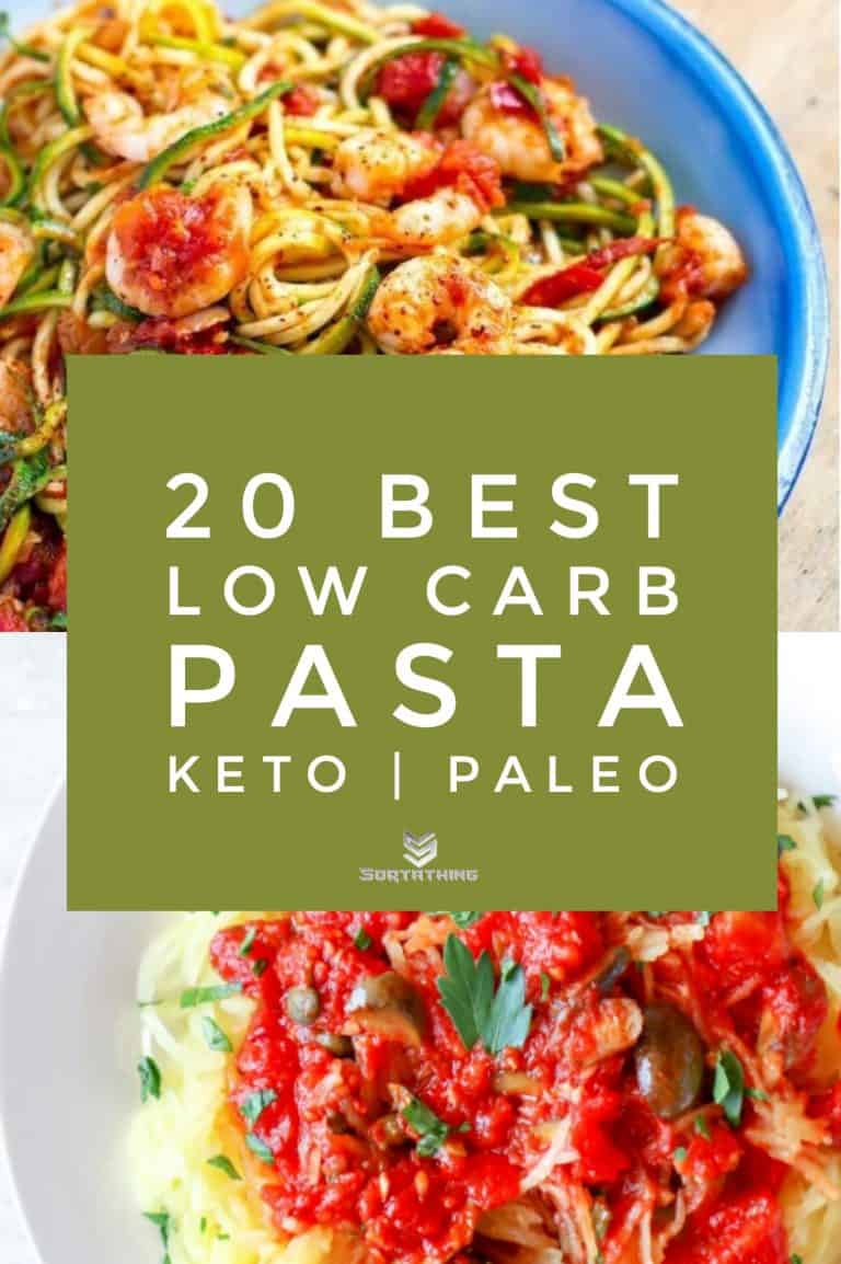 Prawn Arrabiata with Zucchini Spaghetti & Keto Spaghetti Squash Puttanesca