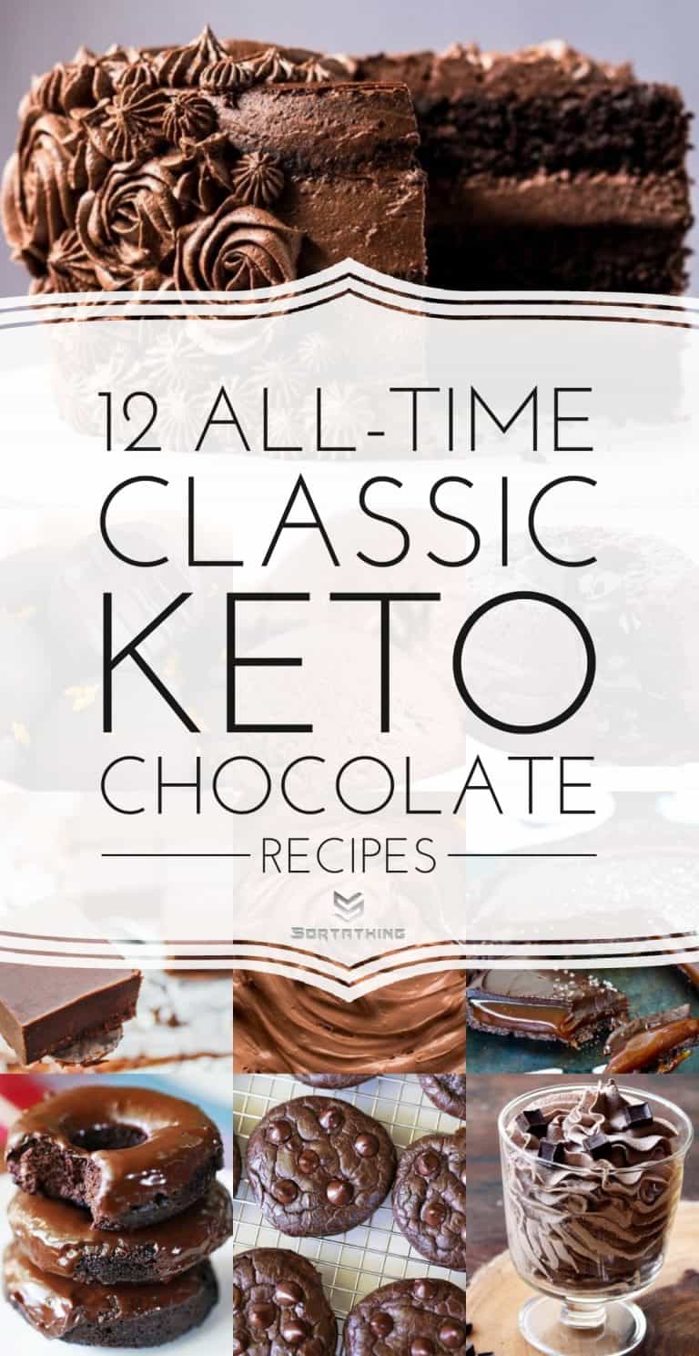 Keto Chocolate Recipes - Keto fudge, cake, ice cream & Cookies