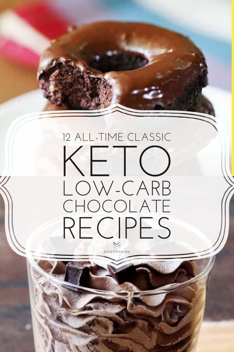 Keto Chocolate Donuts & Keto Chocolate Mousse